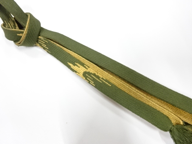 正絹　手組帯締め